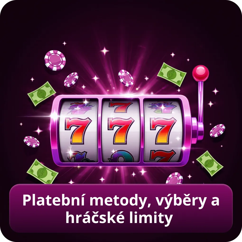 Platební metody, výběry a hráčské limity